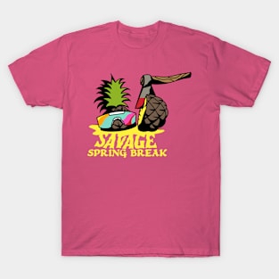 Savage Spring Break Binge-Watchers Podcast Tee T-Shirt